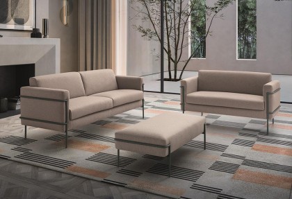 BRAND - divano 2 posti + 3 posti ( divano profondo 70 cm. ) - SOFA CLUB