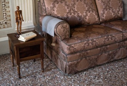 TAMIGI - divano 3 posti ( versione divano con balza + bordino tono su tono ) - SOFA CLUB
