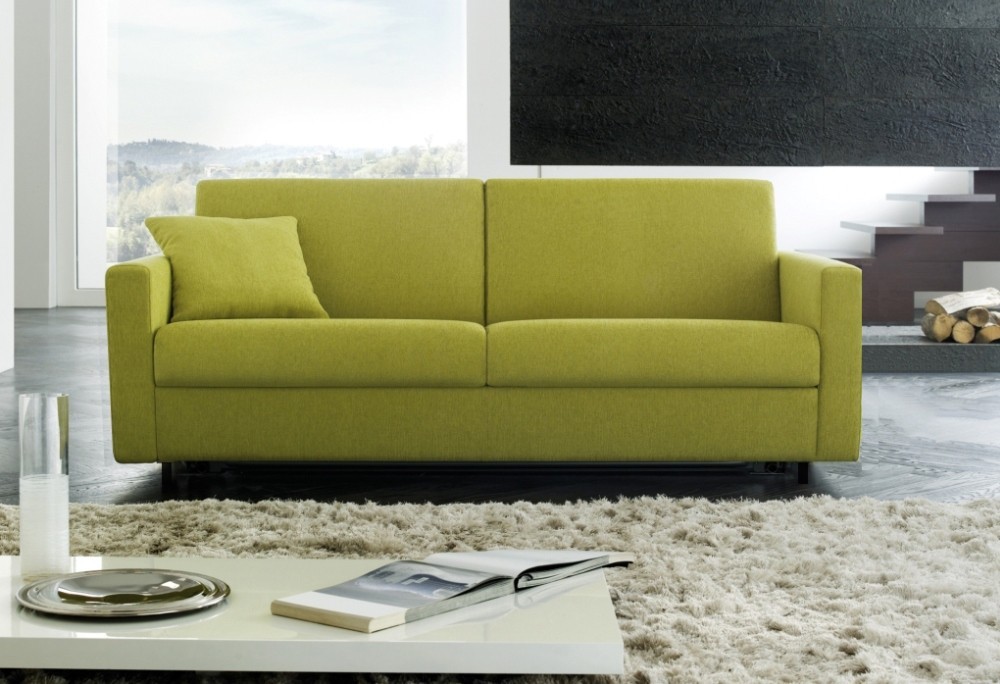 DICIOTTO - divano letto con materasso alto 18 cm. ( bracciolo STANDARD ) - divano letto online - SOFA CLUB