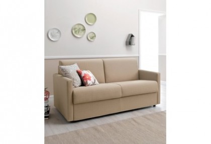 DICIOTTO - divano letto con materasso alto 18 cm. ( bracciolo stretto ) - SOFA CLUB
