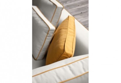 HARRY - composizione divano ad angolo ( dettaglio bordino in contrasto di colore ) - SOFA CLUB