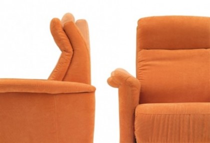 ANNA - poltrona relax alzapersone ( braccioli reclinabili e poggiatesta reclinabile ) - SOFA CLUB